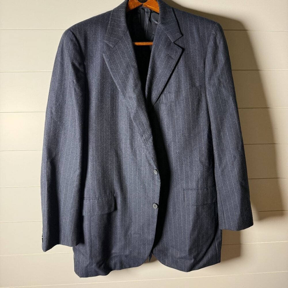 Southwick Jack Henry Navy Pin Stripe Suit
